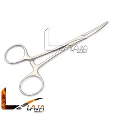 6" Curved Hemostat Forceps Locking Clamps Stainless Steel New