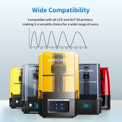 ANYCUBIC Standard 3D Printer Resin, LCD UV 405 Rapid Photopolymer 6K/8K/12K/14K - Picture 40 of 74
