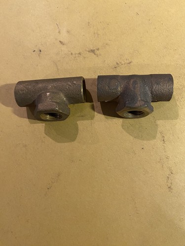 1 Pc 1/2β X1/2βCopper To 1/4β Female Ips Tee Fitting SOLDER PLUMBING SWEAT