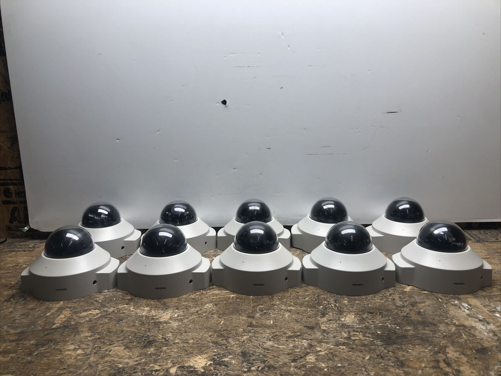 Lot of 10 TOSHIBA IK-WD01A Network Dome Cameras