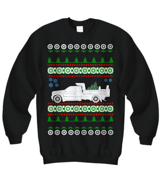 F550 Dumptruck Ugly Christmas Sweater Sweatshirt - Sweatshirt