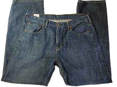 Levi’s 569 loosestraight 34/32 Levi's 569 Loose Straight Wide Leg Jeans 34x32 Measured: 36 x 31