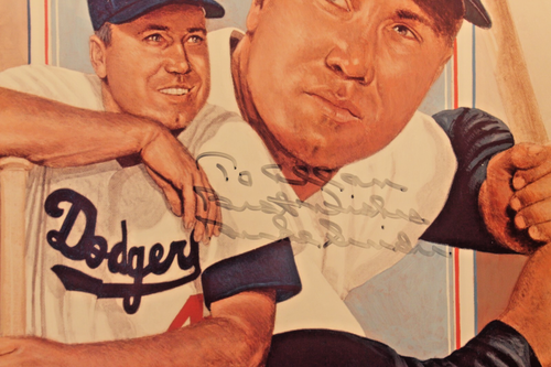 Duke Snider 8x10 Illustrated Photo - Signed - Picture 3 of 4