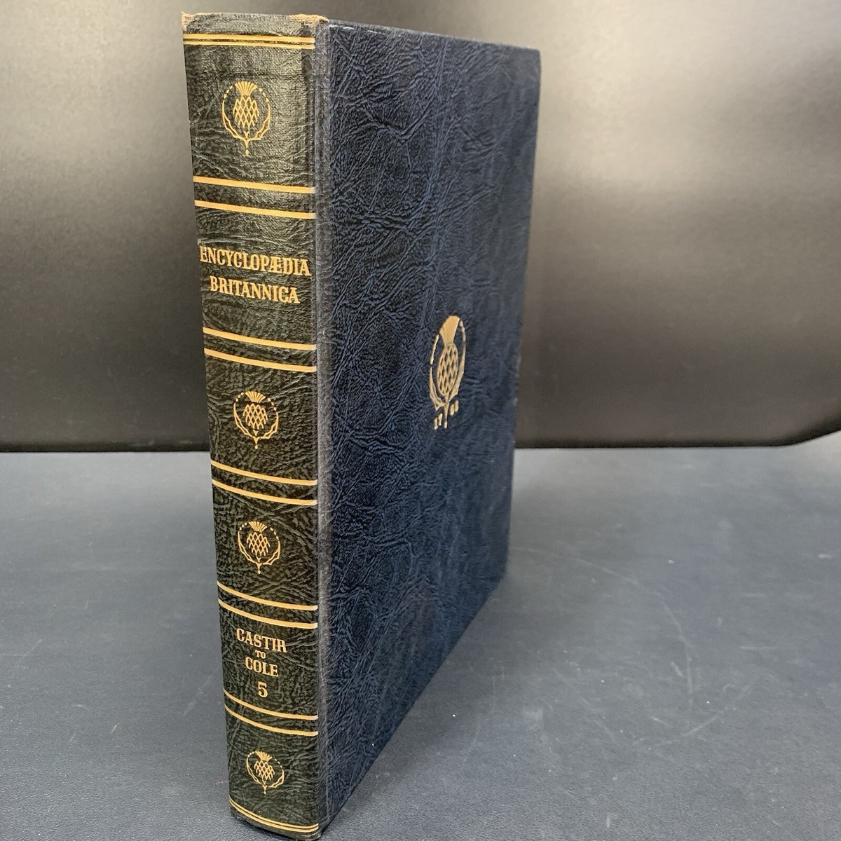Vintage 1768 Encyclopedia Britannica 1950 Edition Castir To