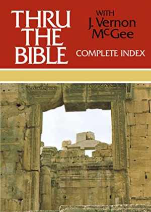 Thru the Bible, Vol. 6: Complete Index - Hardcover, by McGee J. Vernon - Good