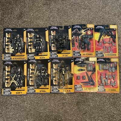 Final Faction ALPHA TEAM 1 ELITE Complete Set of 6 Figures & More