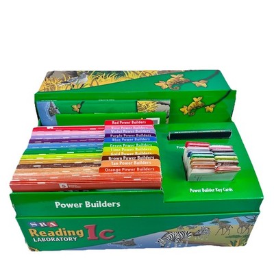 SRA Reading Laboratory 1c Power Builders Cards CD ROM Homeschool