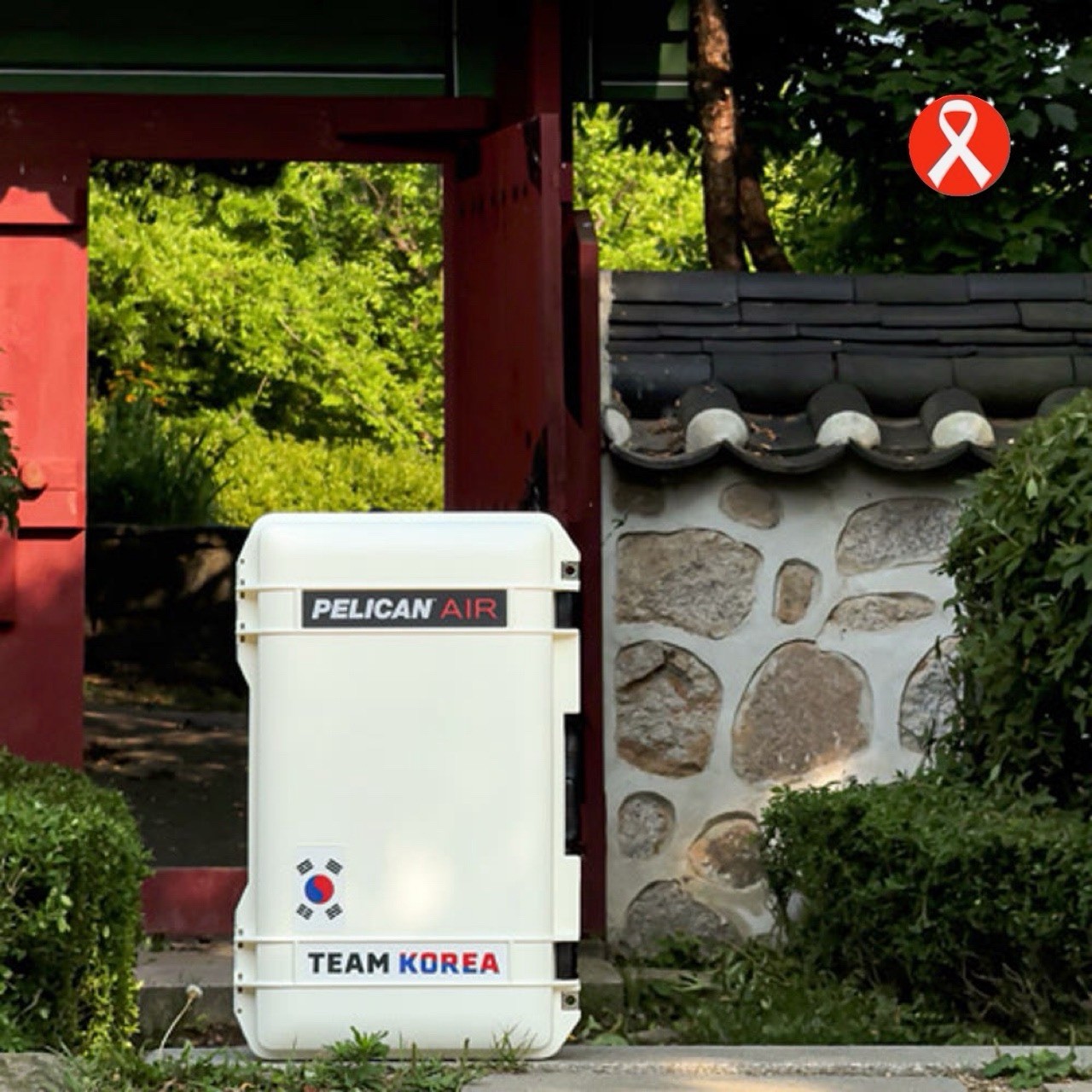 Pelican Air 1535 Case &ndash; Cream (Team Korea Edition / No Foa