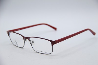 NEW CALVIN KLEIN CK 5379 170 RED GUNMETAL AUTHENTIC FRAMES EYEGLASSES 53-15
