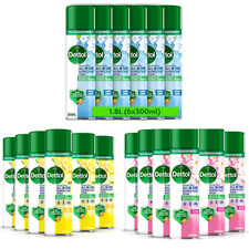 Dettol All In One Disinfectant Spray 300ml Pack of 6