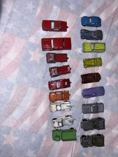 Vintage Tootsie Toy Cars Toy Die Cast Car Lot Of 18 Free Shipping