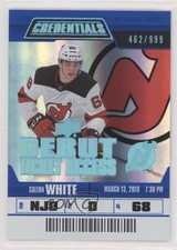 2019 Upper Deck Credentials Debut Ticket Access /999 Tier 1 Colton White #66 0l2