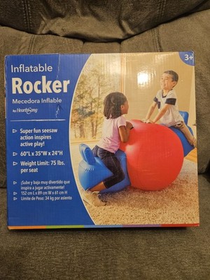 Inflatable Rocker By HearthSong Brand New In Box !!! Play Toy Fun Teeter totter