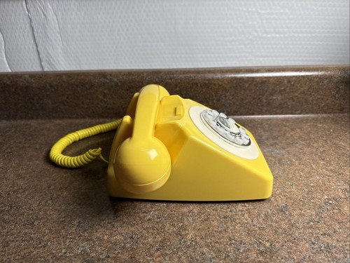 Vintage Rotary Phones Landine Telephone 1960s Style Old Fashioned Desk Corded... - Zdjęcie 4 z 5