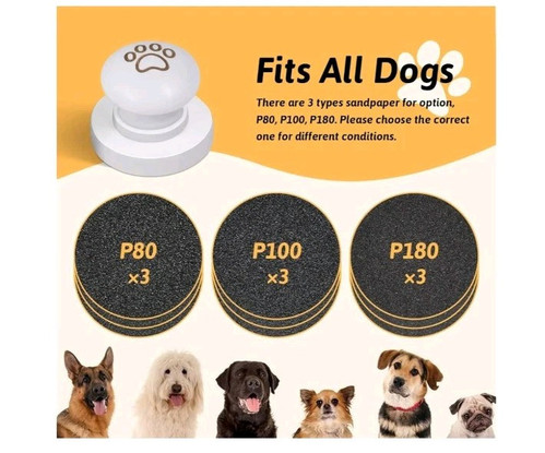 Set of 3 Dog Nail File Dog Scratch Pad for Nails with 9Pcs Replaceable Sandpaper - Picture 7 of 16
