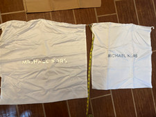 Michael Kors White Shoe Dust Bags Set - 2 Pack Protective Storage Bags