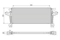 Valeo LadeluftküHler KüHler Aluminium FüR Opel Zafira Tourer C 1.6 Cascada