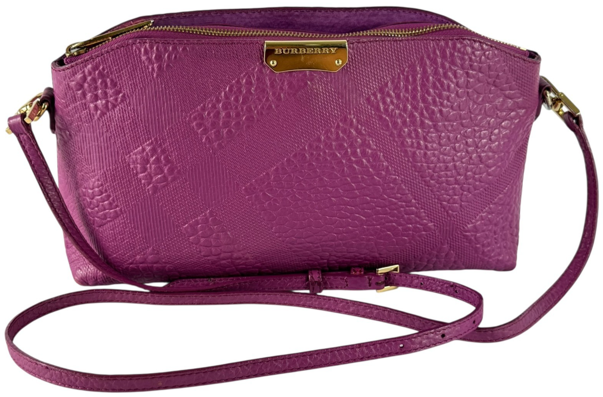 BURBERRY Purple Leather Crossbody Shoulder Bag Made in Romania | eBay BURBERRY Purple Leather Crossbody Shoulder Bag Made in Romania | eBay