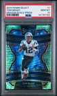 2019 Panini Select Tom Brady Dragon Scale Prizm /88 #1 PSA 10