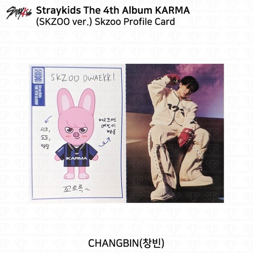 Stray Kids The 4th Album Karma SKZOO ver. Official Photocard KPOP K-POP - Picture 36 of 56