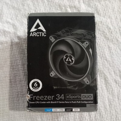 ARCTIC Freezer 34 Esports Duo - Tower CPU Cooler with BioniX P-Series