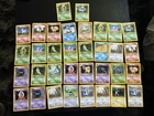Pokemon Cards TCG Vintage Base Set 32 Card Lot See Pics Dratini Wartortle Etc