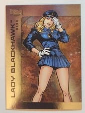 #84 LADY BLACKHAWK 2025 Skybox DC Metal Universe Batman BIRDS OF PREY