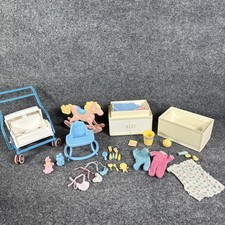 1984 Barbie The Heart Family Babies Playset M...