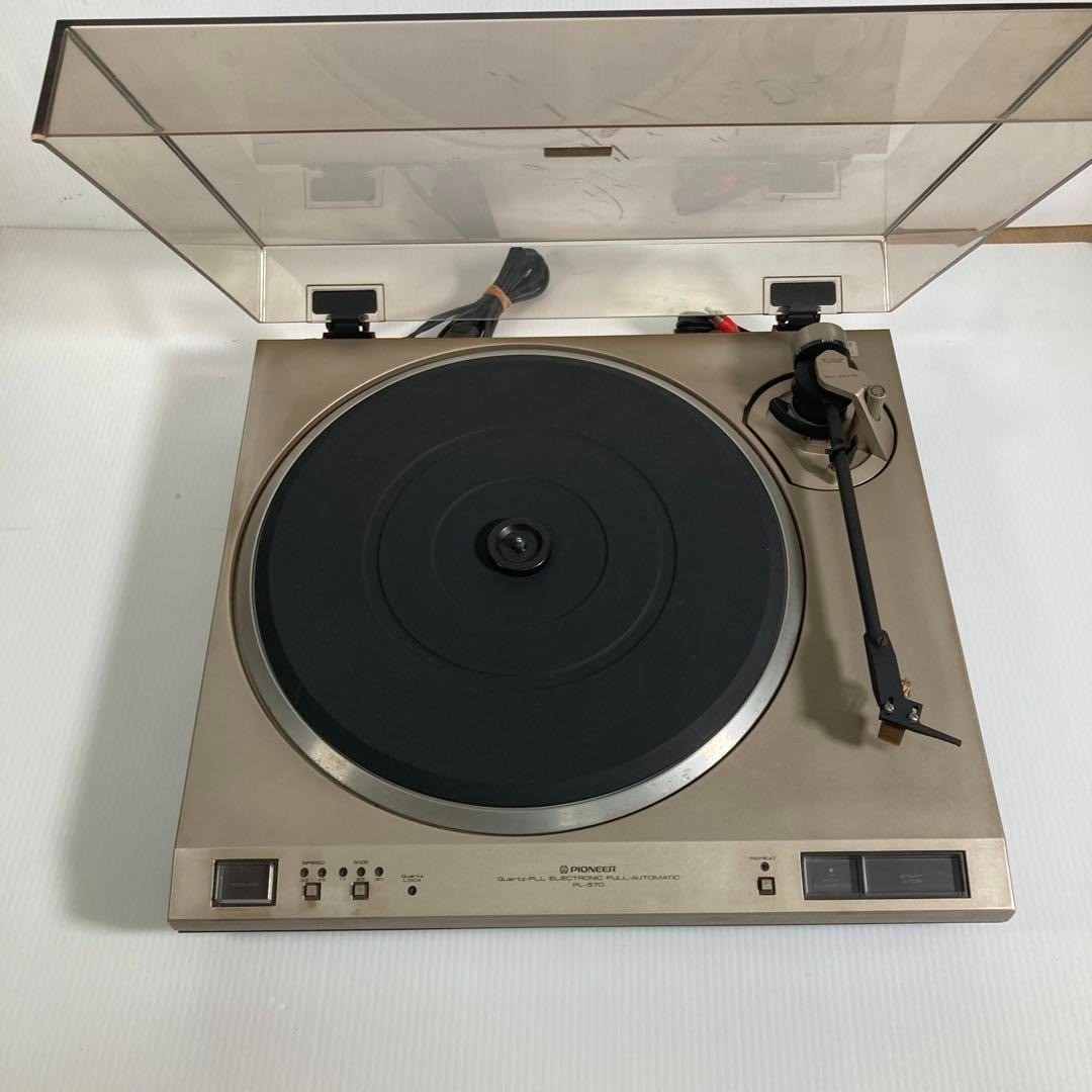 Pioneer PL-570 Turntable Record Player Fully automatic player Good