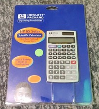 Taschenrechner HP 6S Solar Hewlett Packard Sc...