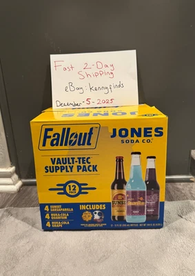 Fallout x Jones Soda Co - Vault-Tec Supply Pack Costco Exclusive - FAST SHIPPING