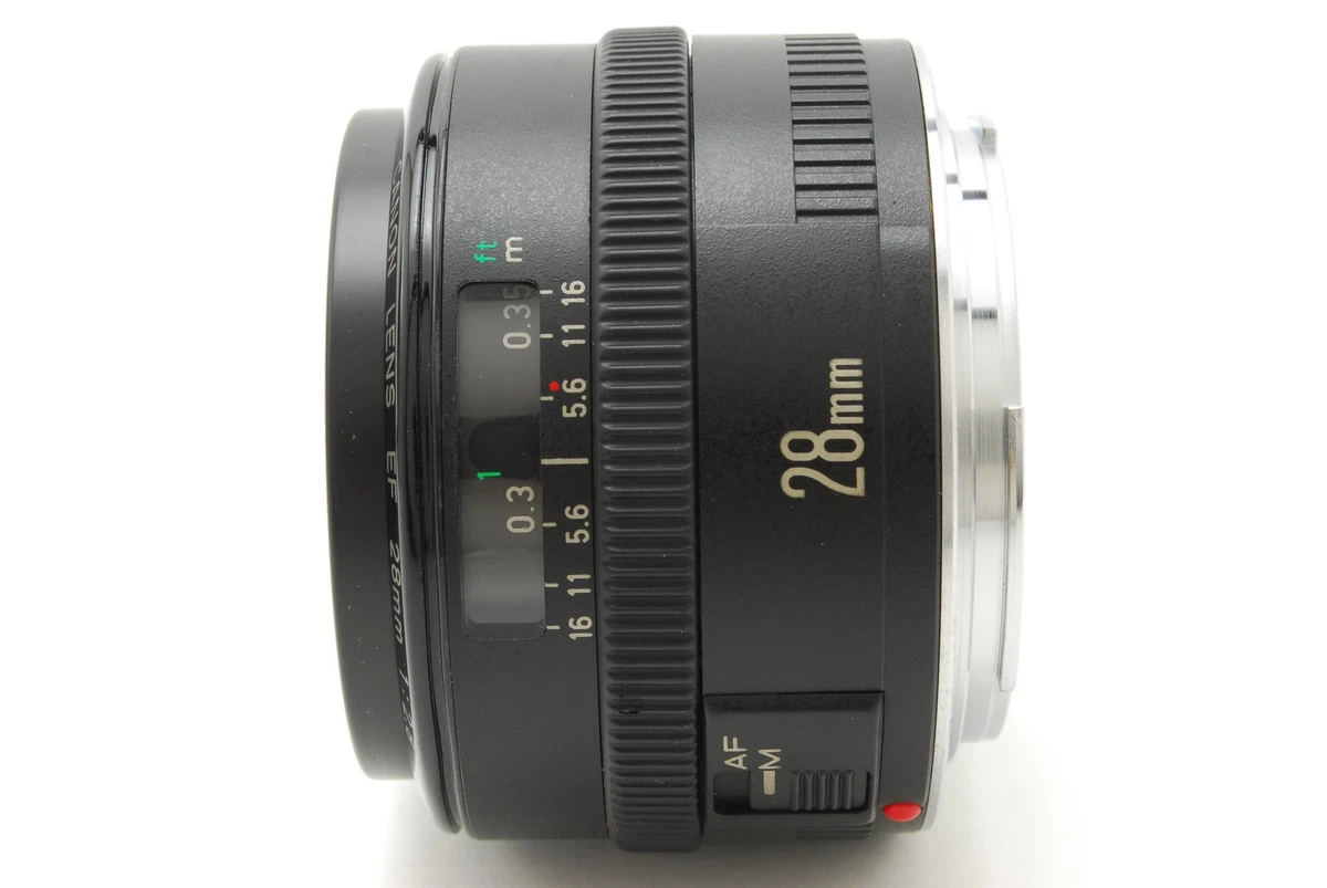Canon EF 28 mm F2.8 IS USM AF Wide Angle Lens with Cap | eBay