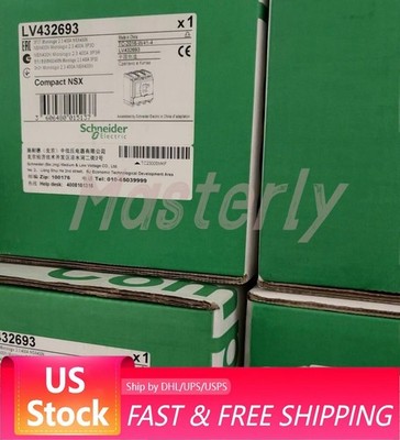 LV432693 3P 400A MIC2.3 NSX400N breakers， with box，fast shipping US Free TAX