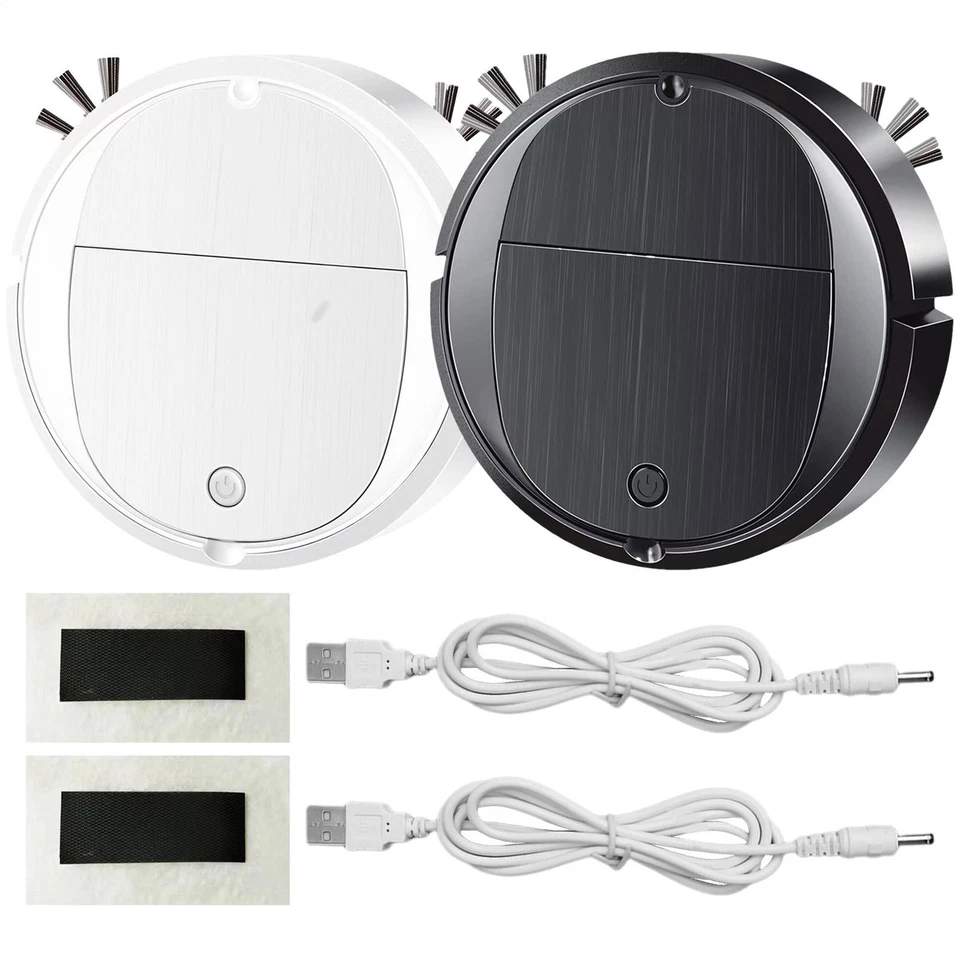 Mini-Kehrroboter, leistungsstarke Saugkraft, kleiner Roboterreiniger, batteriebe - Bild 1 von 4