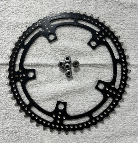 Plateau Chaîne Shimano Dura Ace FC-7410 - 53 Dents - 130BCD - Vintage - Occasion Bon état