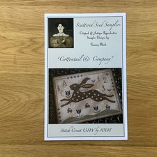 Cottontail & Company 138x100st. Cross Stitch Design By Scattered Seeds Samplers
