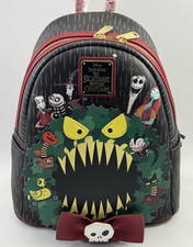 Loungefly Disney The Nightmare Before Christmas Wreath Mini Backpack New Tags