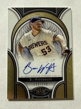 Brandon Woodruff 2023 Topps Tier One Prime Performers Auto #PPA-BW Brewers /249