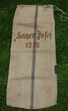 Alter Sack 1938 Leinensack Mehlsack Bauernleinen beschriftet Bauer Landhaus Deko