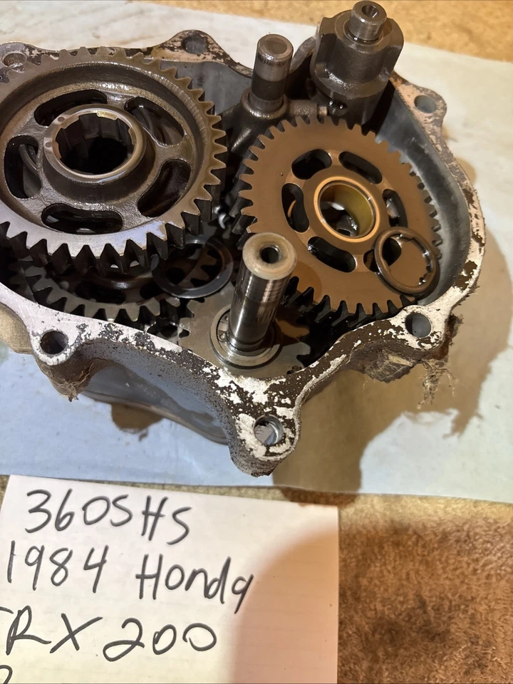 Honda TRX 200 1984 alta velocidad marchas bajas caja de cambios 360 Foto 4 de 4