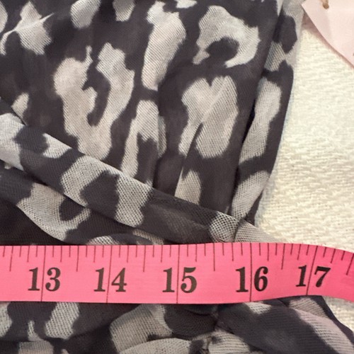 Sweet Pea for NY & Co by Stacy Frati Wrap Dress Women's XL Black White Geometric - Picture 9 of 12
