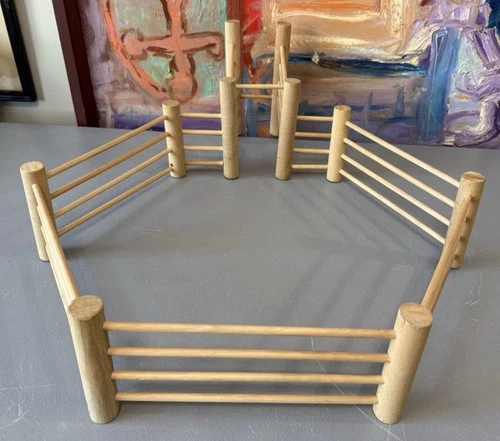 1950’s Tonka Farm Truck Wood Horse Corral Ring Exc Must See