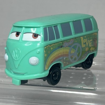 Disney Pixar Fillmore McDonalds 1960 VW Groovy Peace & Love Hippy Van 2006 Toy