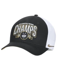 UConn Huskies 2024 NCAA National Champions Nike Locker Room Snapback Cap Hat