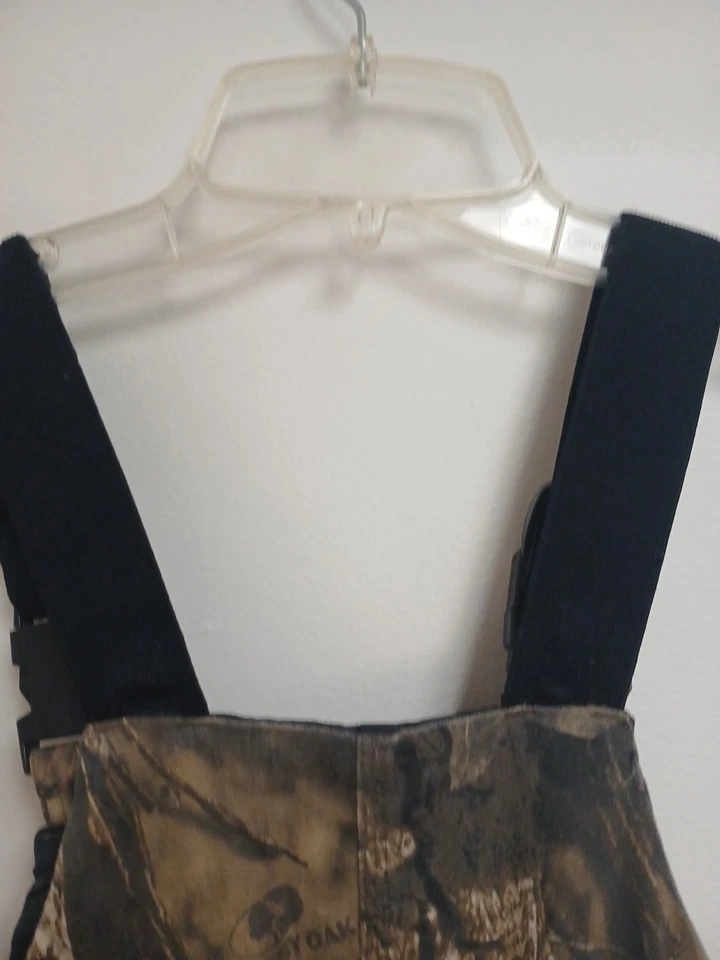 Walls Camo Overalls Kids Grow System XL, Cotton, Mossy Oak, Outdoor Hunting - Image 4 of 4