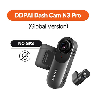DDPAI Mola N3 Pro Dash Kamera Fahren Fahrzeug Cam Wifi Smart Connect Auto Record