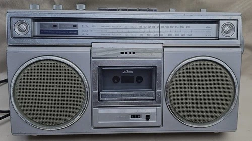 Vintage 80's Panasonic RX-5010 AM FM Cassette Boombox - Serviced - WORKS GREAT!