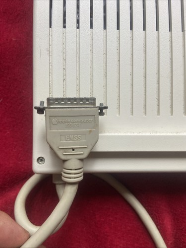 Apple Disk IIc 5.25" Floppy Disk Drive A2M4050 - Tested and Working Free Shipp - Afbeelding 10 van 12