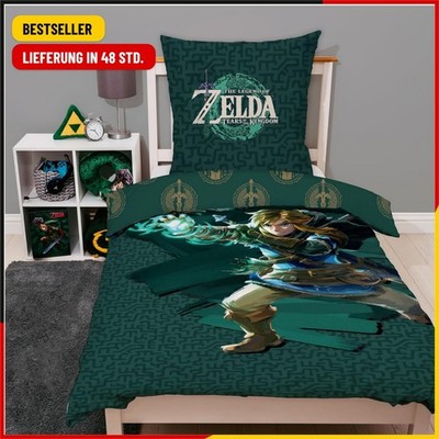 Familando The Legend of Zelda Bed Linen Set (2-Piece) - Duvet & Pillowcase 135 x