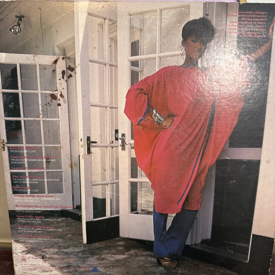 Phyllis Hyman - Somewhere In My Lifetime (LP Vinyl) 1978 Arista – AB 4202 VG - Image 2 of 4